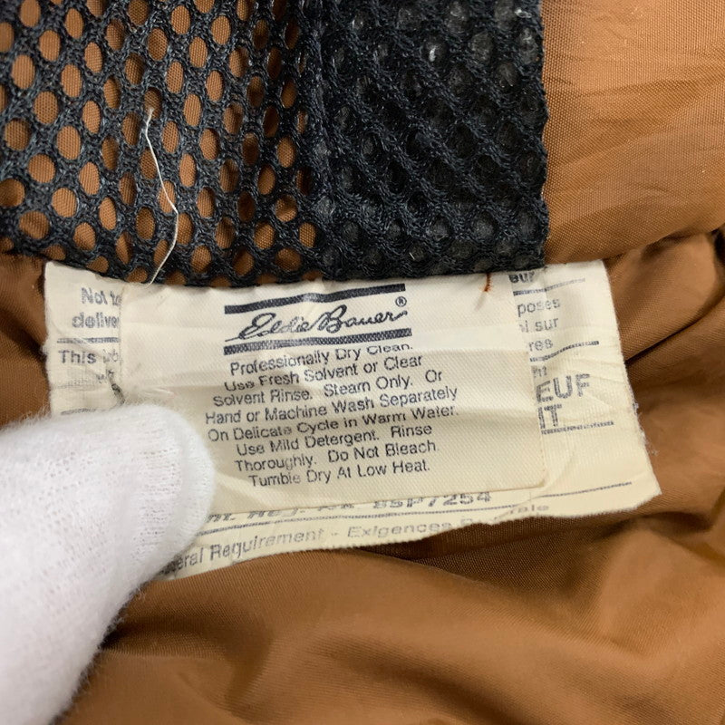 【現状渡し品】【メンズ】 Eddie Bauer エディー・バウアー RIDGE LINE DOWN JACKET VINTAGE 85P7254 リッジライン ダウンジャケット アウター ヴィンテージ 145-260321-ko-04-tei サイズ：XL カラー：グリーン 万代Net店