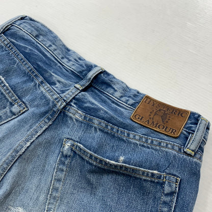 【中古品】【メンズ】 STUDDED DISTRESSED DENIM PANTS 0212AP03 スタッズ ダメージ デニムパンツ ボトムス ジーンズ SP加工パンツ 151-260313-ko-15-fuzh サイズ：28 カラー：インディゴ 万代Net店