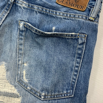 【中古品】【メンズ】 STUDDED DISTRESSED DENIM PANTS 0212AP03 スタッズ ダメージ デニムパンツ ボトムス ジーンズ SP加工パンツ 151-260313-ko-15-fuzh サイズ：28 カラー：インディゴ 万代Net店