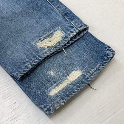 【中古品】【メンズ】 STUDDED DISTRESSED DENIM PANTS 0212AP03 スタッズ ダメージ デニムパンツ ボトムス ジーンズ SP加工パンツ 151-260313-ko-15-fuzh サイズ：28 カラー：インディゴ 万代Net店