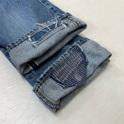 【中古品】【メンズ】 STUDDED DISTRESSED DENIM PANTS 0212AP03 スタッズ ダメージ デニムパンツ ボトムス ジーンズ SP加工パンツ 151-260313-ko-15-fuzh サイズ：28 カラー：インディゴ 万代Net店