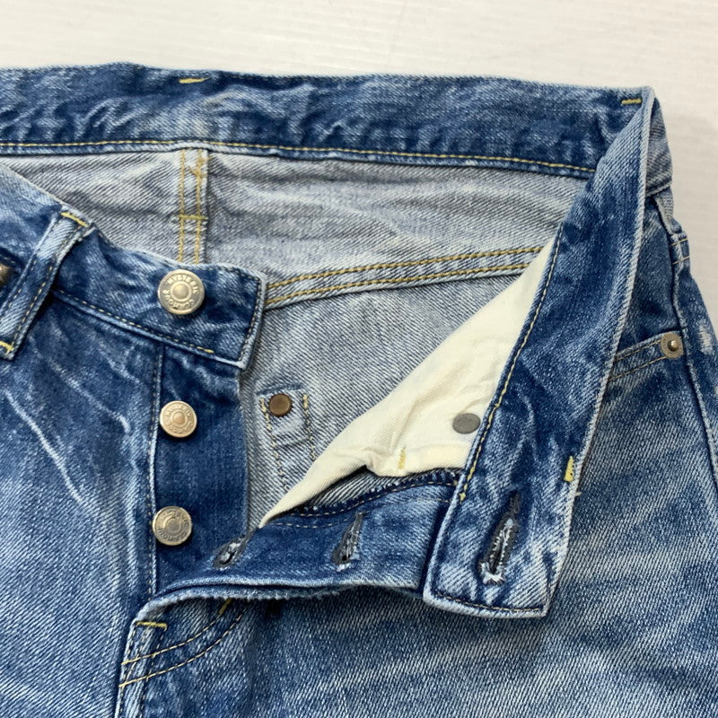 【中古品】【メンズ】 STUDDED DISTRESSED DENIM PANTS 0212AP03 スタッズ ダメージ デニムパンツ ボトムス ジーンズ SP加工パンツ 151-260313-ko-15-fuzh サイズ：28 カラー：インディゴ 万代Net店