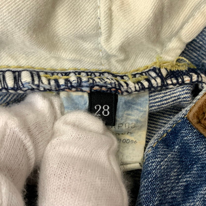 【中古品】【メンズ】 STUDDED DISTRESSED DENIM PANTS 0212AP03 スタッズ ダメージ デニムパンツ ボトムス ジーンズ SP加工パンツ 151-260313-ko-15-fuzh サイズ：28 カラー：インディゴ 万代Net店