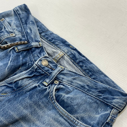 【中古品】【メンズ】 STUDDED DISTRESSED DENIM PANTS 0212AP03 スタッズ ダメージ デニムパンツ ボトムス ジーンズ SP加工パンツ 151-260313-ko-15-fuzh サイズ：28 カラー：インディゴ 万代Net店
