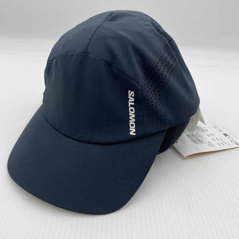 【中古美品】【メンズ】 SALOMON サロモン ランニング キャップ CAP 帽子 185-260801-nm-10-tei カラー：ブラック 万代Net店