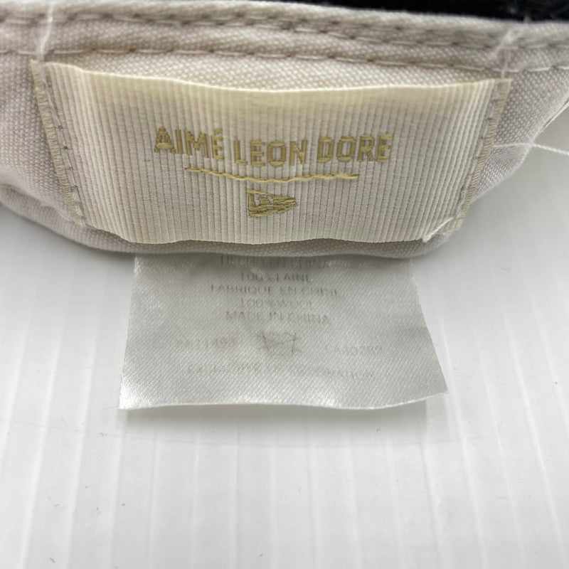 【中古品】【メンズ】 NEW ERA ニューエラ × Aime Leon Dore エメ レオン ドレ 別注 コラボ YANKEES BASEBALL CAP ニューヨーク ヤンキース ベースボールキャップ 帽子 185-260809-ko-05-tei サイズ：60.6cm カラー：ブラック 万代Net店