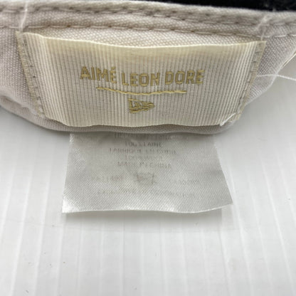 【中古品】【メンズ】 NEW ERA ニューエラ × Aime Leon Dore エメ レオン ドレ 別注 コラボ YANKEES BASEBALL CAP ニューヨーク ヤンキース ベースボールキャップ 帽子 185-260809-ko-05-tei サイズ：60.6cm カラー：ブラック 万代Net店