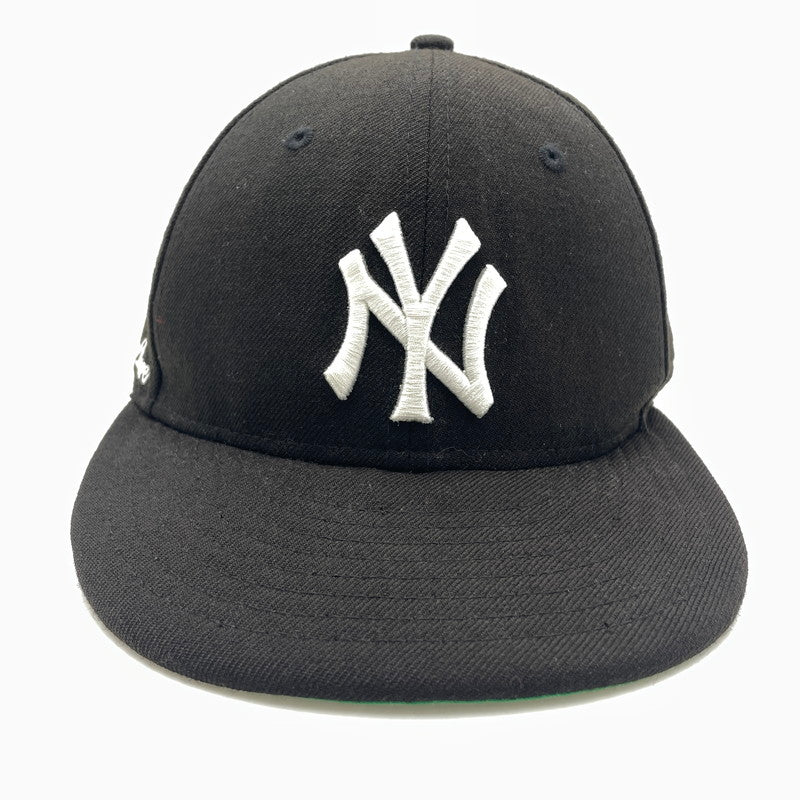 【中古品】【メンズ】 NEW ERA ニューエラ × Aime Leon Dore エメ レオン ドレ 別注 コラボ YANKEES BASEBALL CAP ニューヨーク ヤンキース ベースボールキャップ 帽子 185-260809-ko-05-tei サイズ：60.6cm カラー：ブラック 万代Net店