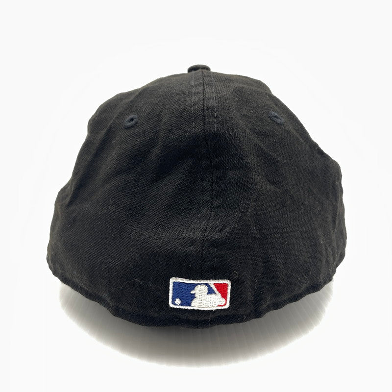 【中古品】【メンズ】 NEW ERA ニューエラ × Aime Leon Dore エメ レオン ドレ 別注 コラボ YANKEES BASEBALL CAP ニューヨーク ヤンキース ベースボールキャップ 帽子 185-260809-ko-05-tei サイズ：60.6cm カラー：ブラック 万代Net店