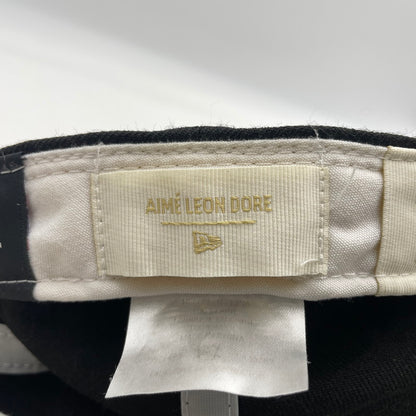 【中古品】【メンズ】 NEW ERA ニューエラ × Aime Leon Dore エメ レオン ドレ 別注 コラボ YANKEES BASEBALL CAP ニューヨーク ヤンキース ベースボールキャップ 帽子 185-260809-ko-05-tei サイズ：60.6cm カラー：ブラック 万代Net店