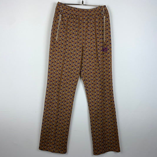 【中古品】【メンズ】 Needles ニードルス JACQUARD TRACK PANTS CH229 ジャカード トラックパンツ ボトムス ストレートパンツ ジャージ 151-260313-ko-14-tei サイズ：S カラー：総柄 万代Net店