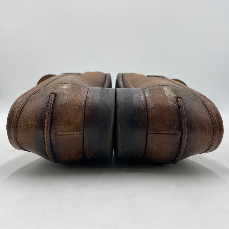【中古品】【メンズ】 GUCCI グッチ HORSEBIT LOAFERS 217356 ホースビットローファー 靴 シューズ 183-260316-yo-09-tei サイズ：40.5 カラー：ブラウン 万代Net店