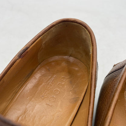 【中古品】【メンズ】 GUCCI グッチ HORSEBIT LOAFERS 217356 ホースビットローファー 靴 シューズ 183-260316-yo-09-tei サイズ：40.5 カラー：ブラウン 万代Net店
