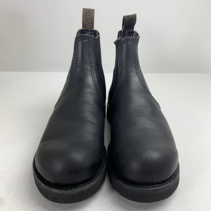 【中古品】【メンズ】 RED WING レットウィング 3194 CLASSIC CHELSEA クラシック・チェルシー ブーツ 靴 164-260727-ny-08-fuzh サイズ：26.5cm カラー：ブラック 万代Net店