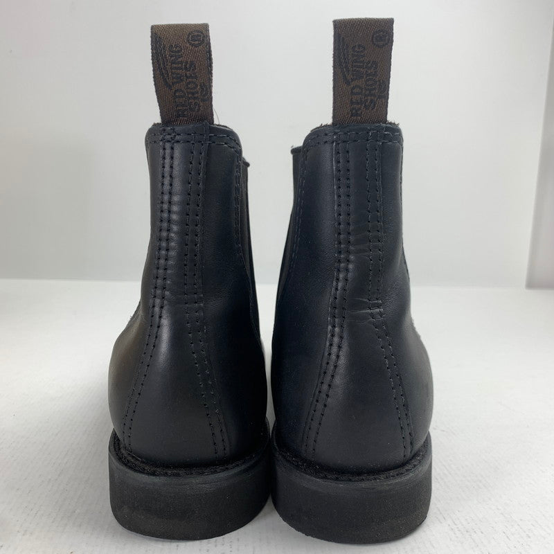 【中古品】【メンズ】 RED WING レットウィング 3194 CLASSIC CHELSEA クラシック・チェルシー ブーツ 靴 164-260727-ny-08-fuzh サイズ：26.5cm カラー：ブラック 万代Net店