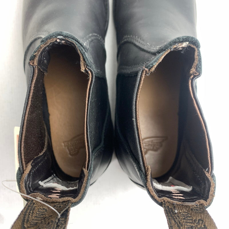 【中古品】【メンズ】 RED WING レットウィング 3194 CLASSIC CHELSEA クラシック・チェルシー ブーツ 靴 164-260727-ny-08-fuzh サイズ：26.5cm カラー：ブラック 万代Net店