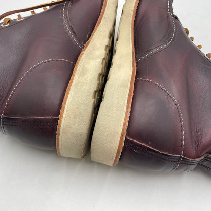 【中古品】【メンズ】 RED WING レッドウィング 6-INCH CLASSIC MOC 8847 6インチ クラシックモック ブーツ 靴 シューズ 164-260316-yo-05-tei サイズ：26cm カラー：ブラックチェリー 万代Net店