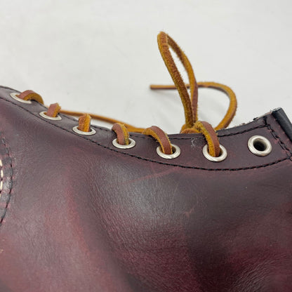 【中古品】【メンズ】 RED WING レッドウィング 6-INCH CLASSIC MOC 8847 6インチ クラシックモック ブーツ 靴 シューズ 164-260316-yo-05-tei サイズ：26cm カラー：ブラックチェリー 万代Net店