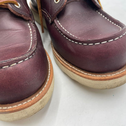 【中古品】【メンズ】 RED WING レッドウィング 6-INCH CLASSIC MOC 8847 6インチ クラシックモック ブーツ 靴 シューズ 164-260316-yo-05-tei サイズ：26cm カラー：ブラックチェリー 万代Net店