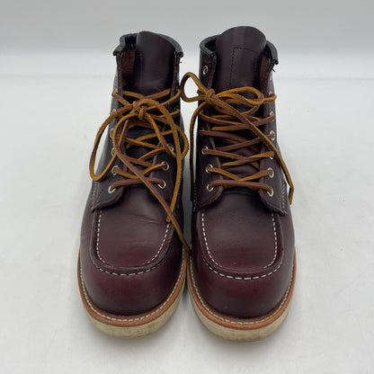 【中古品】【メンズ】 RED WING レッドウィング 6-INCH CLASSIC MOC 8847 6インチ クラシックモック ブーツ 靴 シューズ 164-260316-yo-05-tei サイズ：26cm カラー：ブラックチェリー 万代Net店