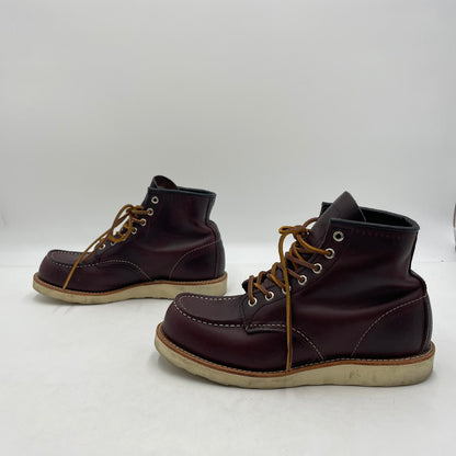【中古品】【メンズ】 RED WING レッドウィング 6-INCH CLASSIC MOC 8847 6インチ クラシックモック ブーツ 靴 シューズ 164-260316-yo-05-tei サイズ：26cm カラー：ブラックチェリー 万代Net店