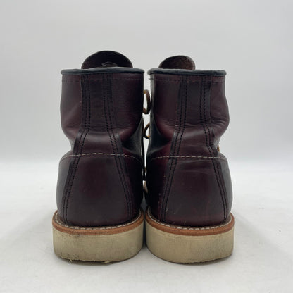 【中古品】【メンズ】 RED WING レッドウィング 6-INCH CLASSIC MOC 8847 6インチ クラシックモック ブーツ 靴 シューズ 164-260316-yo-05-tei サイズ：26cm カラー：ブラックチェリー 万代Net店