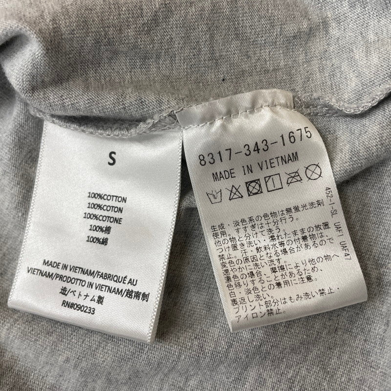 【中古品】【メンズ】 ESSENTIALS エッセンシャルズ V-NECK T-SHIRT 8317-343-1675 Vネック Ｔシャツ 半袖 トップス 142-260618-sa-21-tei サイズ：S カラー：グレー 万代Net店