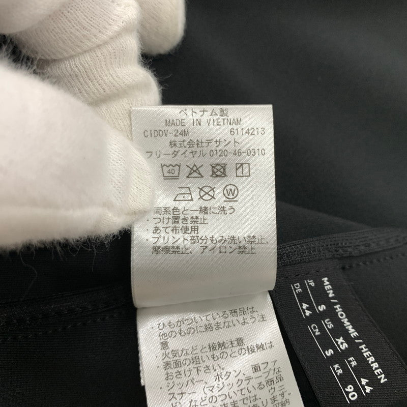 【中古品】【メンズ】 DESCENTE ALLTERRAIN デサント オルテライン SOFT SHELL JACKET DU5SJKA5M ソフトシェル ジャケット ライトアウター クレアスエアー 148-260315-ko-05-tei サイズ：S カラー：ブラック 万代Net店
