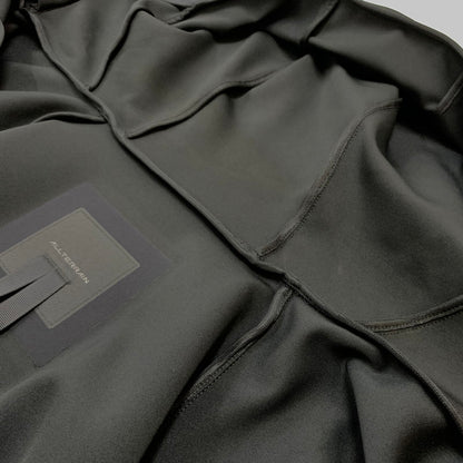 【中古品】【メンズ】 DESCENTE ALLTERRAIN デサント オルテライン SOFT SHELL JACKET DU5SJKA5M ソフトシェル ジャケット ライトアウター クレアスエアー 148-260315-ko-05-tei サイズ：S カラー：ブラック 万代Net店