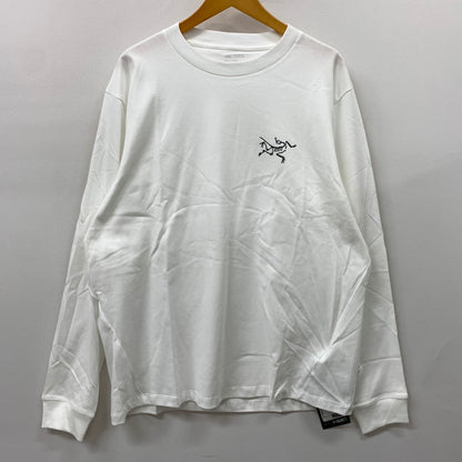 【中古美品】【メンズ】 ARC'TERYX アークテリクス KRAGG COTTON L/S TEE X000009714 クラッグ コットン ロングスリーブ Tシャツ トップス 長袖 144-260315-ko-19-tei サイズ：M カラー：ホワイト 万代Net店