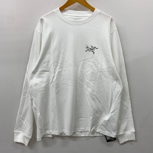 【中古美品】【メンズ】 ARC'TERYX アークテリクス KRAGG COTTON L/S TEE X000009714 クラッグ コットン ロングスリーブ Tシャツ トップス 長袖 144-260315-ko-19-tei サイズ：M カラー：ホワイト 万代Net店