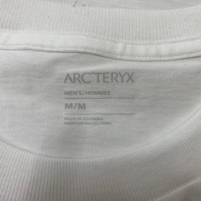 【中古美品】【メンズ】 ARC'TERYX アークテリクス KRAGG COTTON L/S TEE X000009714 クラッグ コットン ロングスリーブ Tシャツ トップス 長袖 144-260315-ko-19-tei サイズ：M カラー：ホワイト 万代Net店