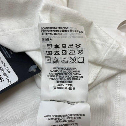 【中古美品】【メンズ】 ARC'TERYX アークテリクス KRAGG COTTON L/S TEE X000009714 クラッグ コットン ロングスリーブ Tシャツ トップス 長袖 144-260315-ko-19-tei サイズ：M カラー：ホワイト 万代Net店