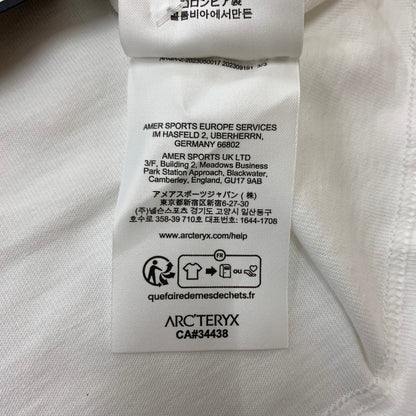 【中古美品】【メンズ】 ARC'TERYX アークテリクス KRAGG COTTON L/S TEE X000009714 クラッグ コットン ロングスリーブ Tシャツ トップス 長袖 144-260315-ko-19-tei サイズ：M カラー：ホワイト 万代Net店