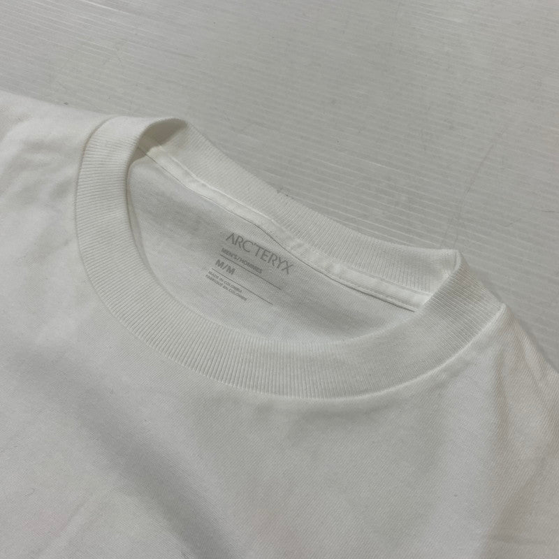 【中古美品】【メンズ】 ARC'TERYX アークテリクス KRAGG COTTON L/S TEE X000009714 クラッグ コットン ロングスリーブ Tシャツ トップス 長袖 144-260315-ko-19-tei サイズ：M カラー：ホワイト 万代Net店