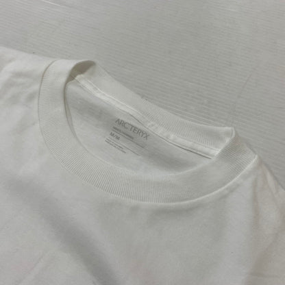 【中古美品】【メンズ】 ARC'TERYX アークテリクス KRAGG COTTON L/S TEE X000009714 クラッグ コットン ロングスリーブ Tシャツ トップス 長袖 144-260315-ko-19-tei サイズ：M カラー：ホワイト 万代Net店
