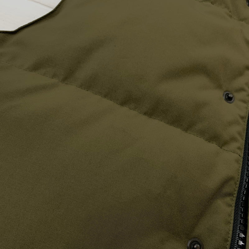 【中古品】【メンズ】 CANADA GOOSE カナダグース FREESTYLE CREW VEST 4154M フリースタイル クルー ベスト ライトアウター 141-260313-ko-04-tei サイズ：S カラー：カーキ 万代Net店