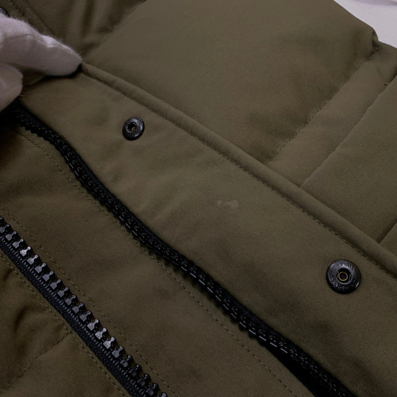 【中古品】【メンズ】 CANADA GOOSE カナダグース FREESTYLE CREW VEST 4154M フリースタイル クルー ベスト ライトアウター 141-260313-ko-04-tei サイズ：S カラー：カーキ 万代Net店