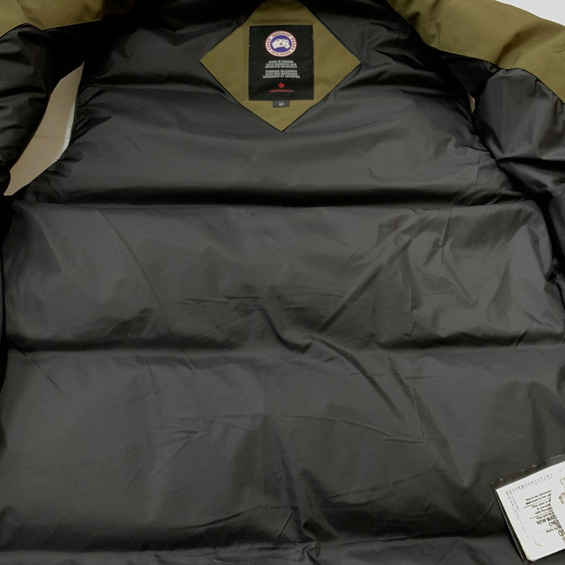 【中古品】【メンズ】 CANADA GOOSE カナダグース FREESTYLE CREW VEST 4154M フリースタイル クルー ベスト ライトアウター 141-260313-ko-04-tei サイズ：S カラー：カーキ 万代Net店