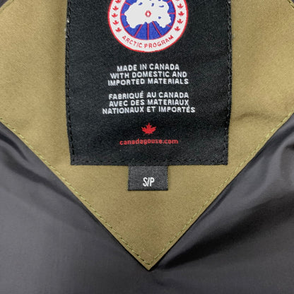 【中古品】【メンズ】 CANADA GOOSE カナダグース FREESTYLE CREW VEST 4154M フリースタイル クルー ベスト ライトアウター 141-260313-ko-04-tei サイズ：S カラー：カーキ 万代Net店