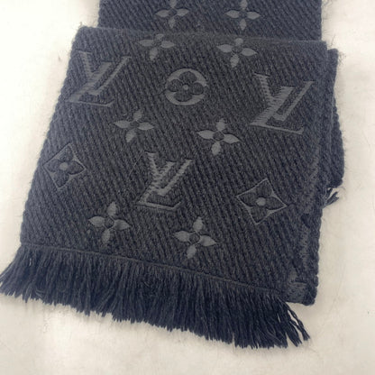 【中古品】【メンズ/レディース】 LOUIS VUITTON ルイ・ヴィトン エシャルプ ロゴ マニア マフラー アクセサリー ストール 179-260316-ks-18-tei カラー：ブラック 万代Net店