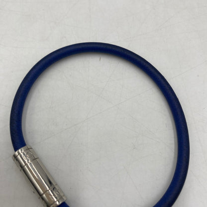 【現状渡し品】【メンズ】 LOUIS VUITTON ルイ・ヴィトン M8287D ブラスレ キープイット ブレスレット アクセサリー 179-260316-ks-23-tei カラー：ブルー 万代Net店