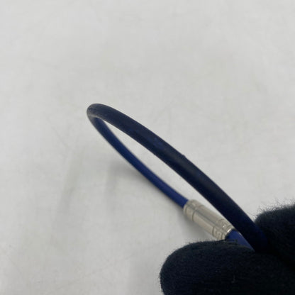 【現状渡し品】【メンズ】 LOUIS VUITTON ルイ・ヴィトン M8287D ブラスレ キープイット ブレスレット アクセサリー 179-260316-ks-23-tei カラー：ブルー 万代Net店