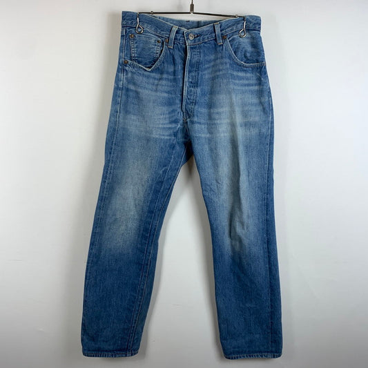 【中古品】【メンズ】 LEVI'S VINTAGE CLOTHING リーバイスビンテージクロージング 501XX CUSTOM DENIM PANT PC9-26396-0000 カスタム デニムパンツ ボトムス ジーンズ 1955年モデル 156-260315-ko-22-tei サイズ：W30 カラー：インディゴ 万代Net店