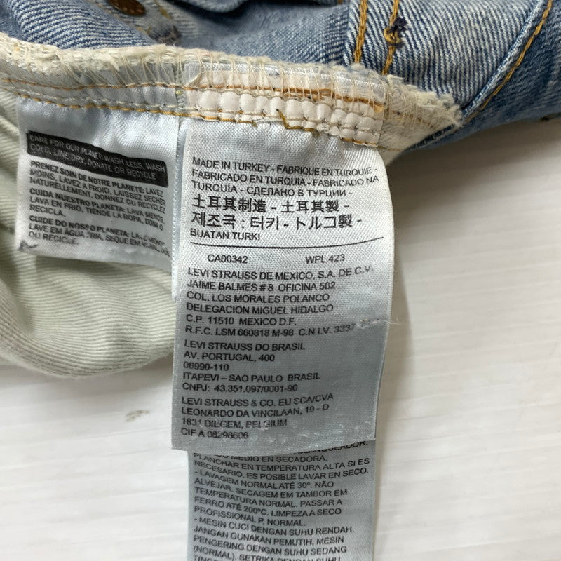 【中古品】【メンズ】 LEVI'S VINTAGE CLOTHING リーバイスビンテージクロージング 501XX CUSTOM DENIM PANT PC9-26396-0000 カスタム デニムパンツ ボトムス ジーンズ 1955年モデル 156-260315-ko-22-tei サイズ：W30 カラー：インディゴ 万代Net店