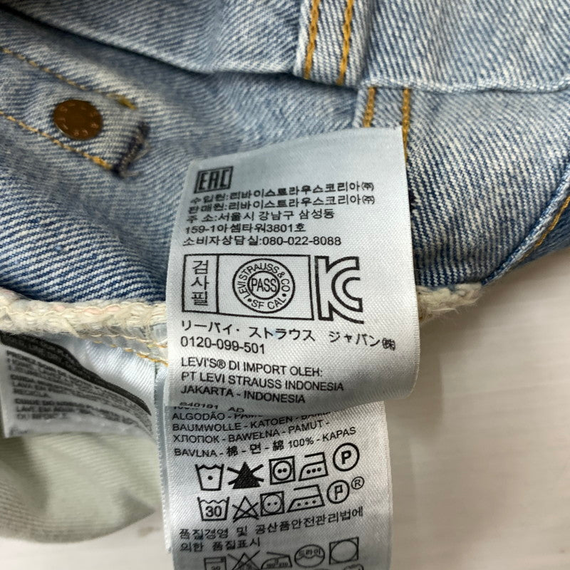 【中古品】【メンズ】 LEVI'S VINTAGE CLOTHING リーバイスビンテージクロージング 501XX CUSTOM DENIM PANT PC9-26396-0000 カスタム デニムパンツ ボトムス ジーンズ 1955年モデル 156-260315-ko-22-tei サイズ：W30 カラー：インディゴ 万代Net店