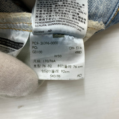 【中古品】【メンズ】 LEVI'S VINTAGE CLOTHING リーバイスビンテージクロージング 501XX CUSTOM DENIM PANT PC9-26396-0000 カスタム デニムパンツ ボトムス ジーンズ 1955年モデル 156-260315-ko-22-tei サイズ：W30 カラー：インディゴ 万代Net店