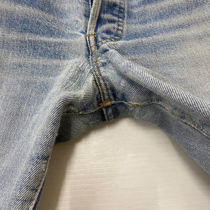 【ジャンク品】【メンズ】 Levi's リーバイス 66後期 501 BUTTONFLY DENIM PANTS VINTAGE 501 ボタンフライ デニムパンツ ボトムス ジーンズ ヴィンテージ ボタン裏刻印6 黒カン 156-260316-ks-15-tei サイズ：W29L34 カラー：インディゴ 万代Net店