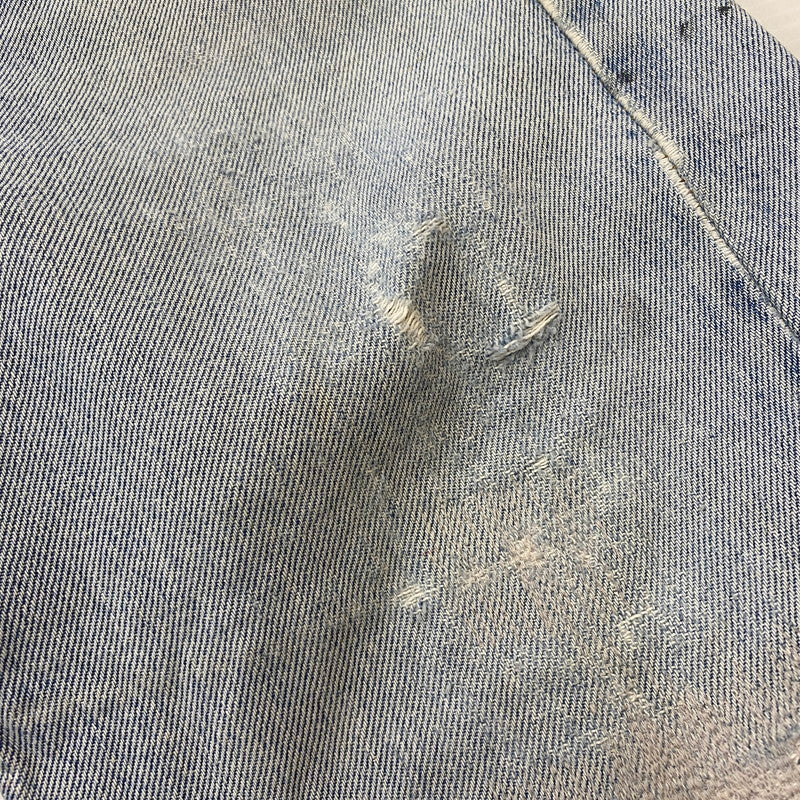【ジャンク品】【メンズ】 Levi's リーバイス 66後期 501 BUTTONFLY DENIM PANTS VINTAGE 501 ボタンフライ デニムパンツ ボトムス ジーンズ ヴィンテージ ボタン裏刻印6 黒カン 156-260316-ks-15-tei サイズ：W29L34 カラー：インディゴ 万代Net店