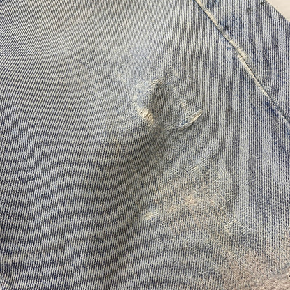【ジャンク品】【メンズ】 Levi's リーバイス 66後期 501 BUTTONFLY DENIM PANTS VINTAGE 501 ボタンフライ デニムパンツ ボトムス ジーンズ ヴィンテージ ボタン裏刻印6 黒カン 156-260316-ks-15-tei サイズ：W29L34 カラー：インディゴ 万代Net店